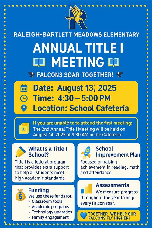 Annual Title I meeting 